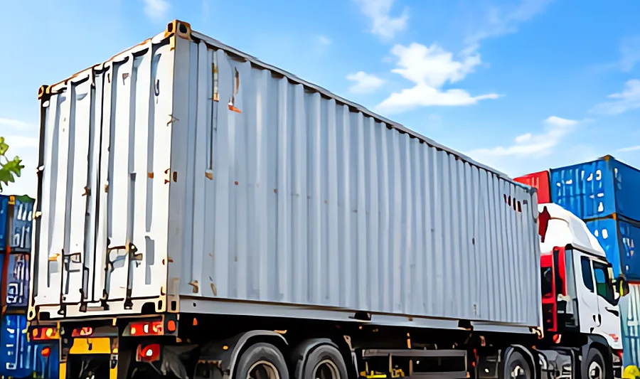 Xe đầu kéo vận chuyển container